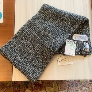 Ganni Wood Blended Scarf